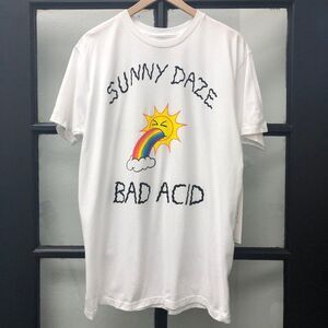 New UNIF x Bad Acid Sunny Daze Tee - Size M